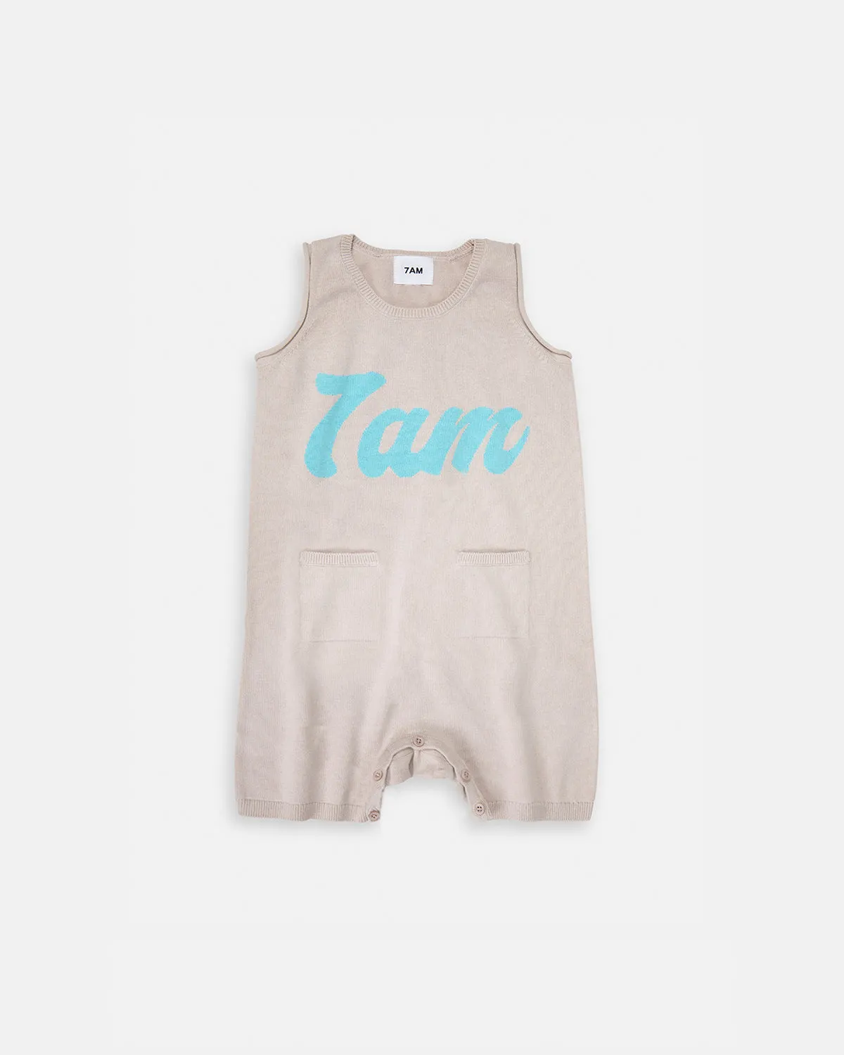 7AM Logo Boxy Romper