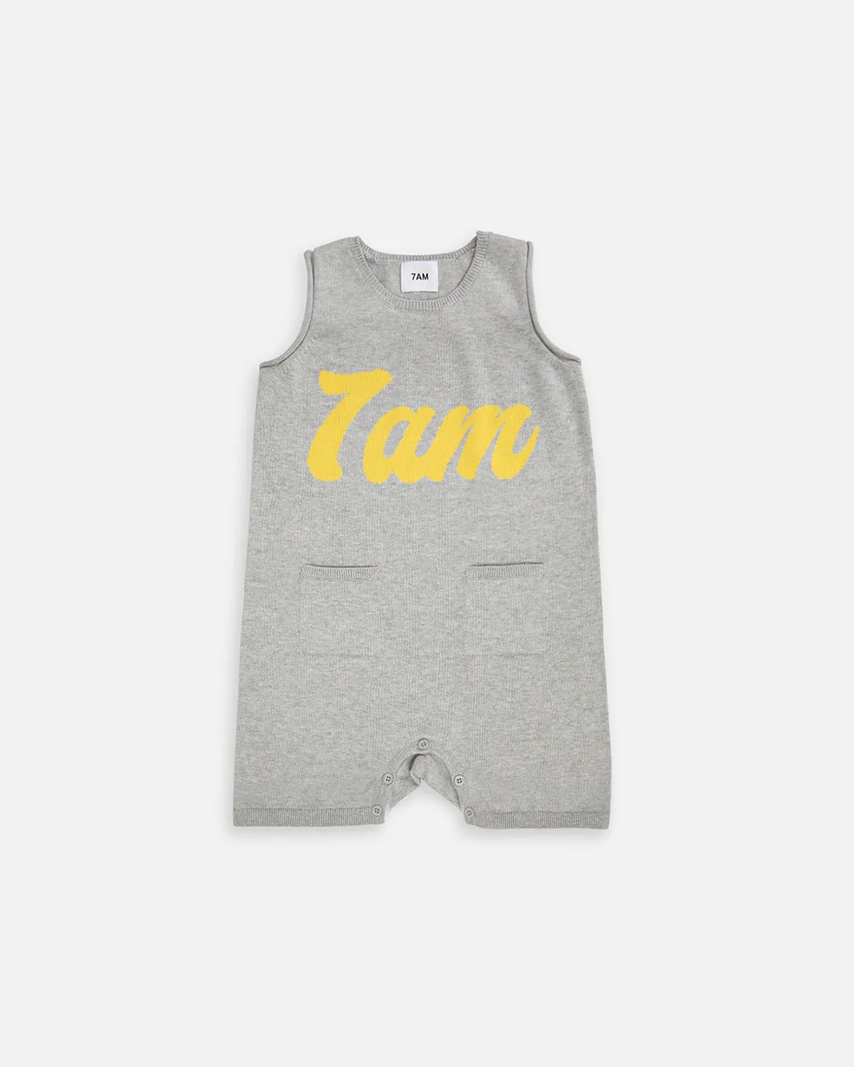 7AM Logo Boxy Romper