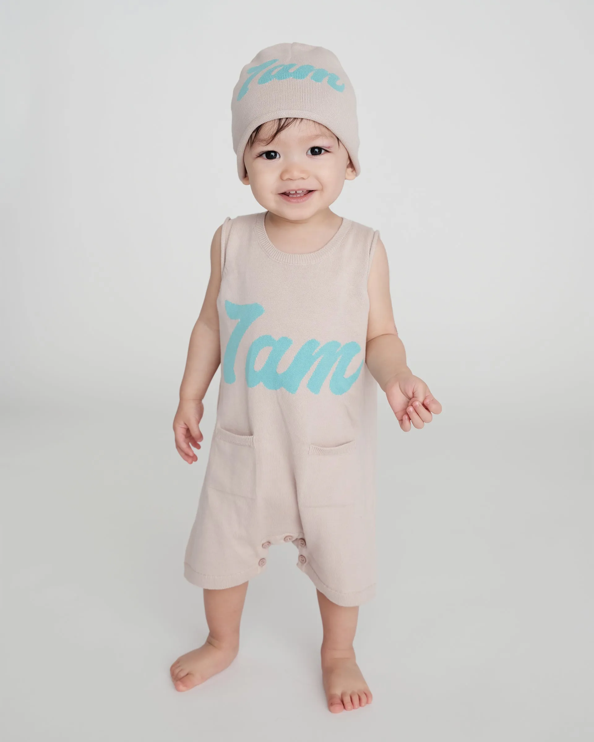 7AM Logo Boxy Romper