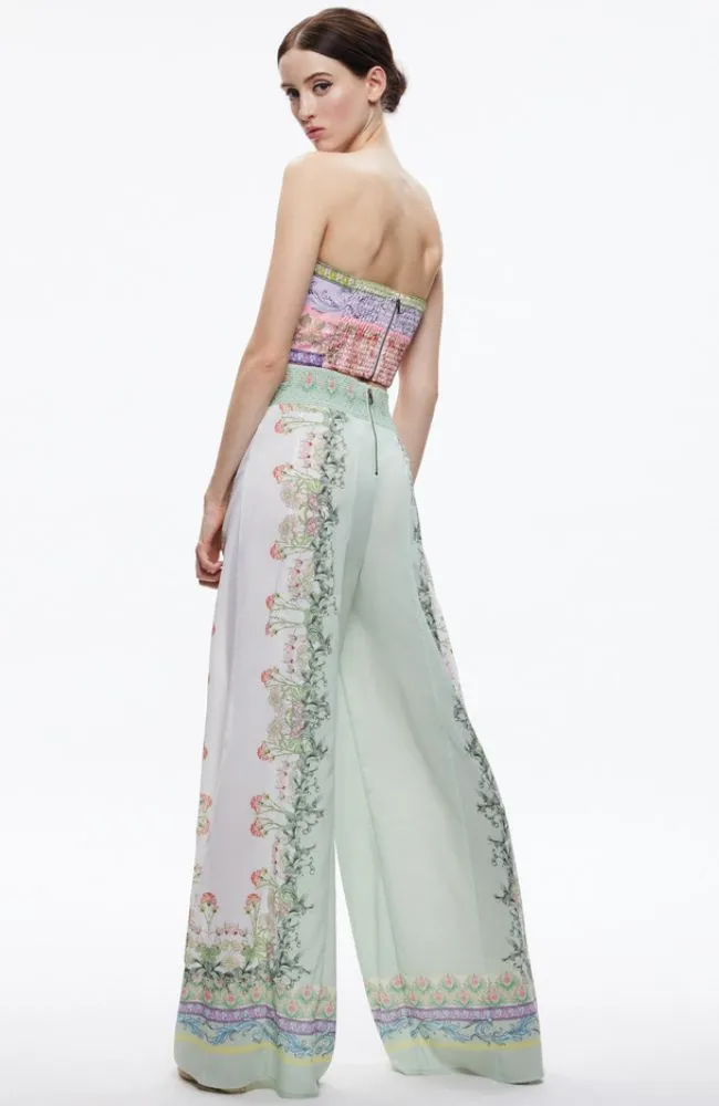 Alabama Smocked Waistband Palazzo Pant