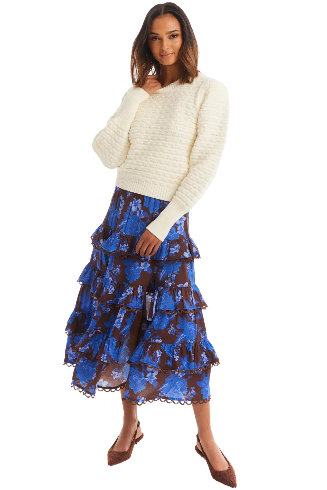 ALL Ivory Adella Sweater