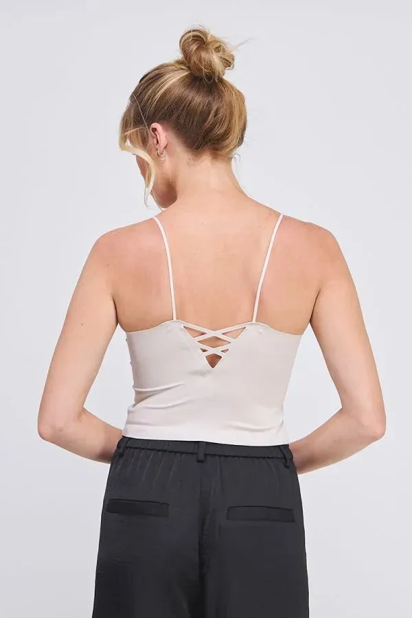 Allie Smooth Rib Bralette Tank