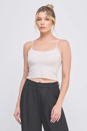Allie Smooth Rib Bralette Tank