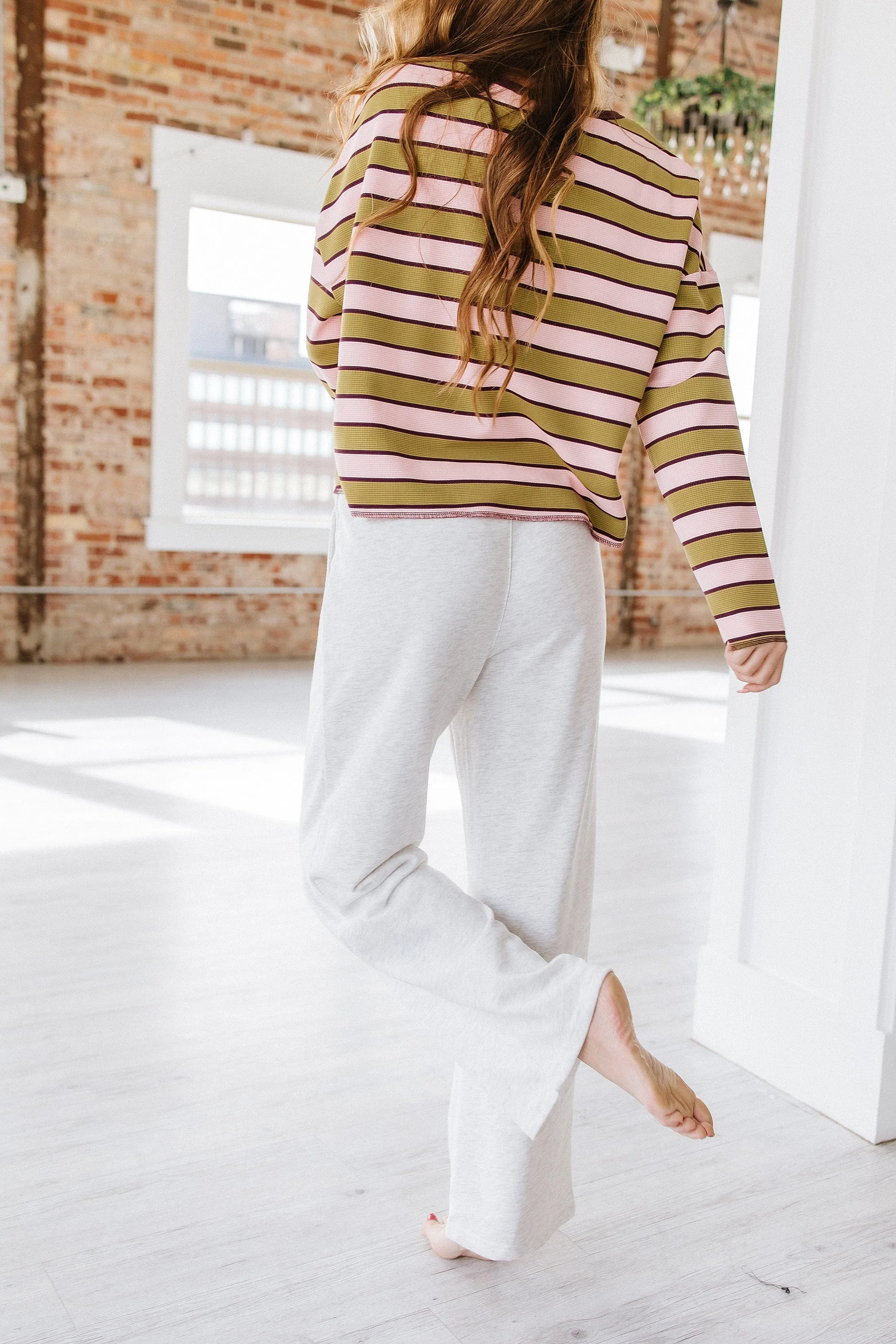 Amber Cross Waist Sweatpants