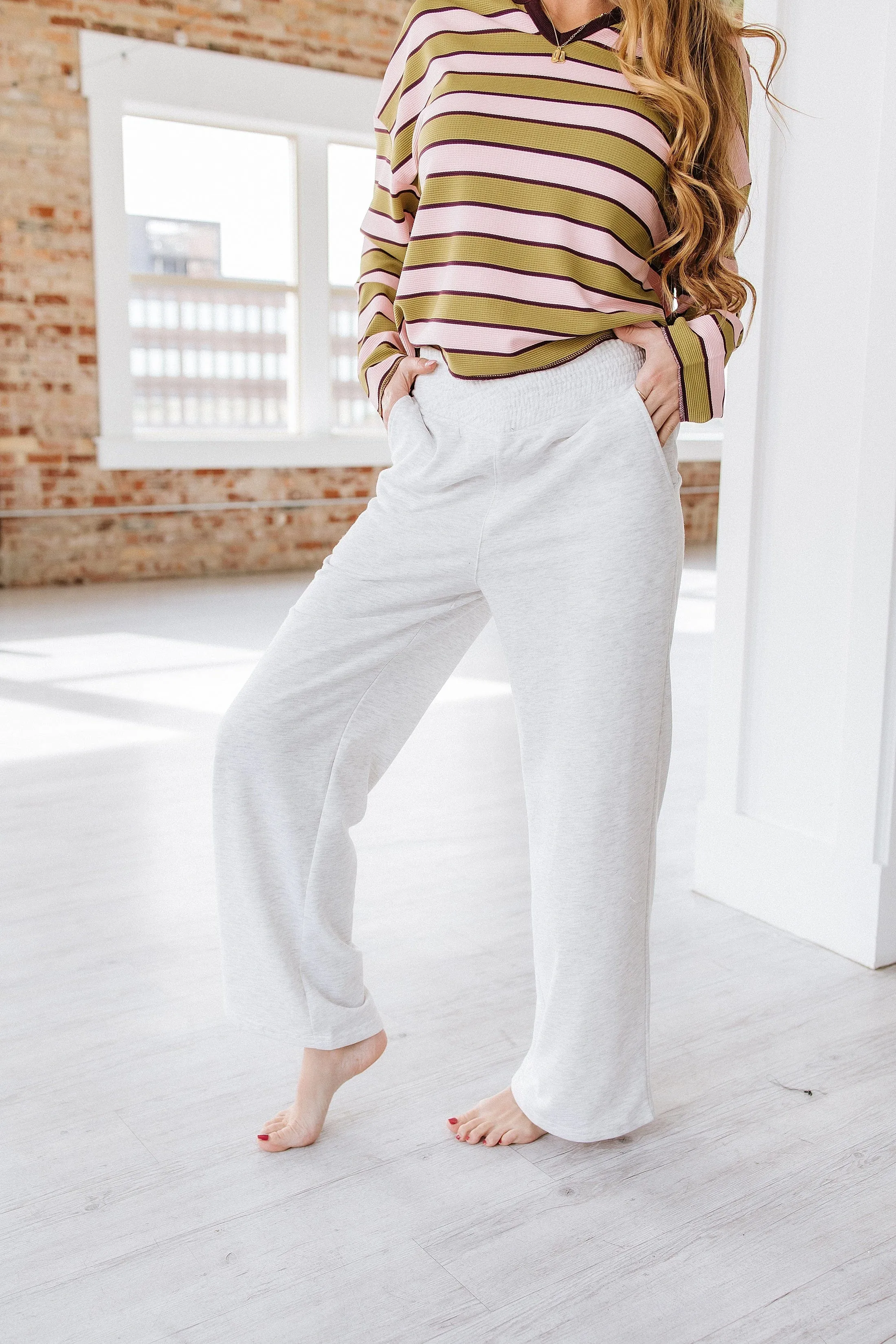 Amber Cross Waist Sweatpants