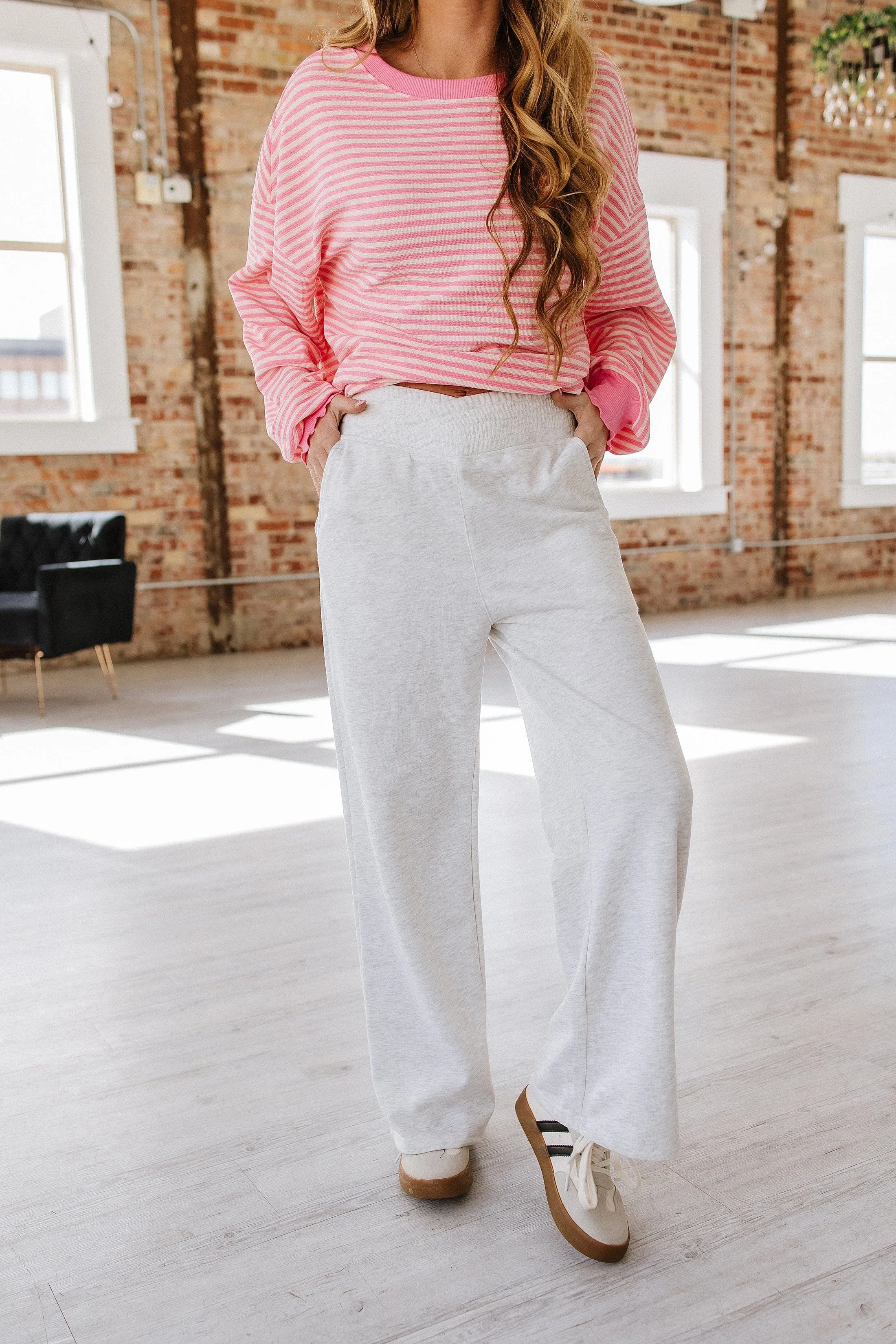 Amber Cross Waist Sweatpants