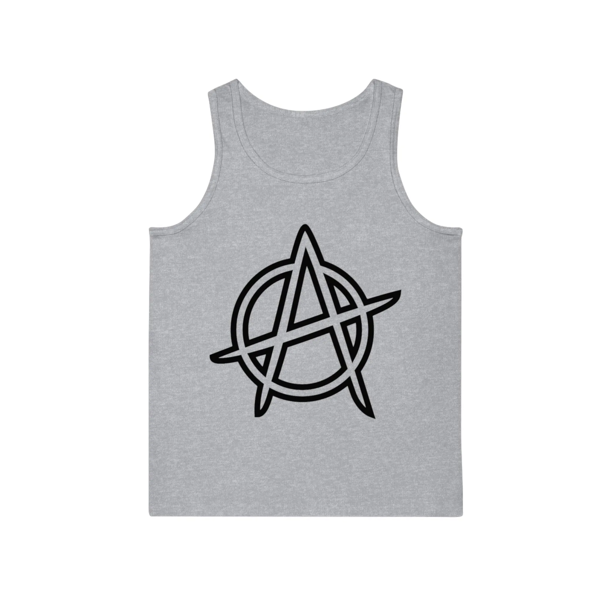 Anarchy Symbol Punker Unisex Softstyle™ Tank Top