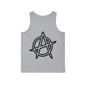 Anarchy Symbol Punker Unisex Softstyle™ Tank Top