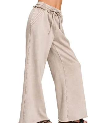 Ash Mocha Fleece Sweatpants
