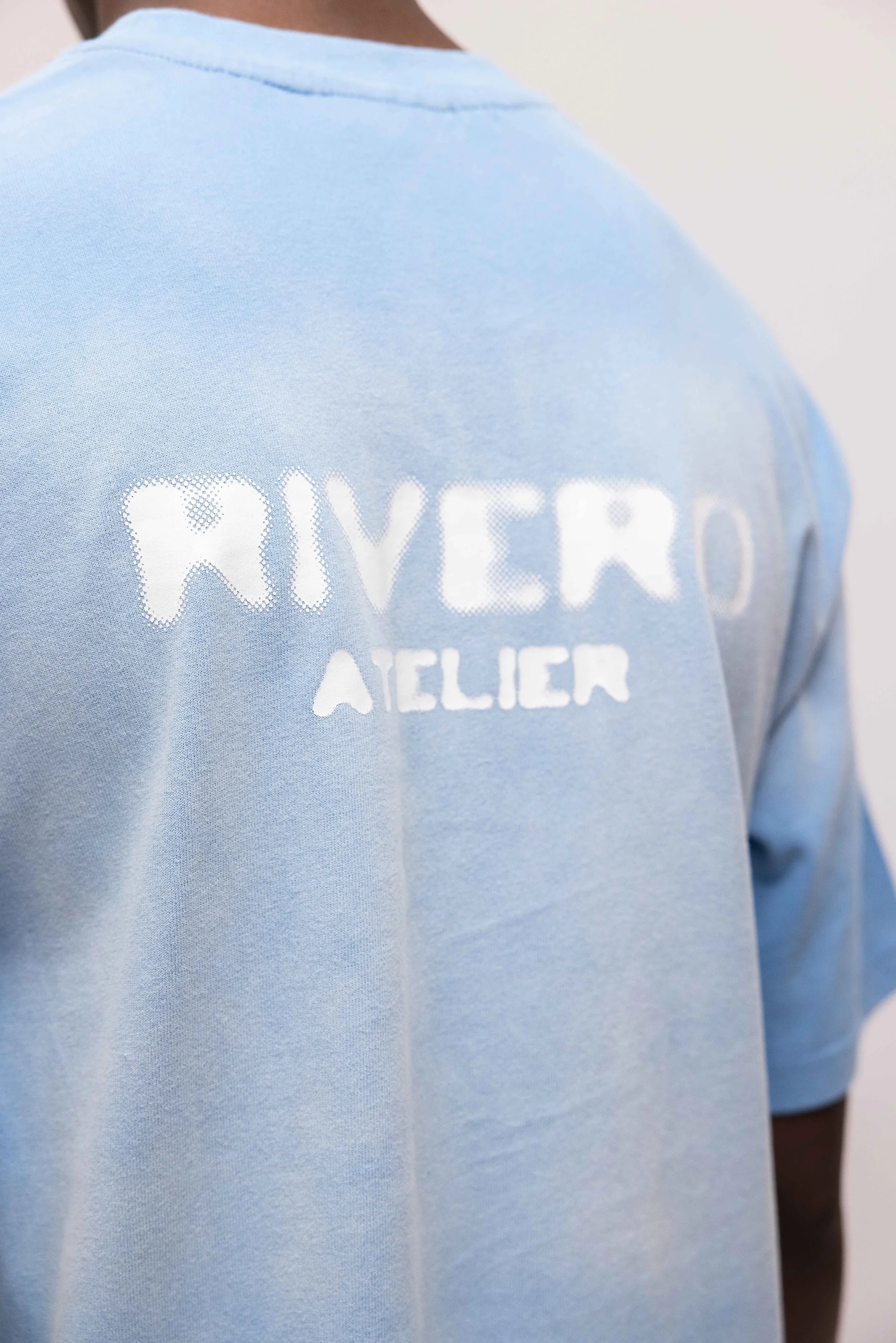 ATELIER OVERSIZED T-SHIRT WASHED BLUE