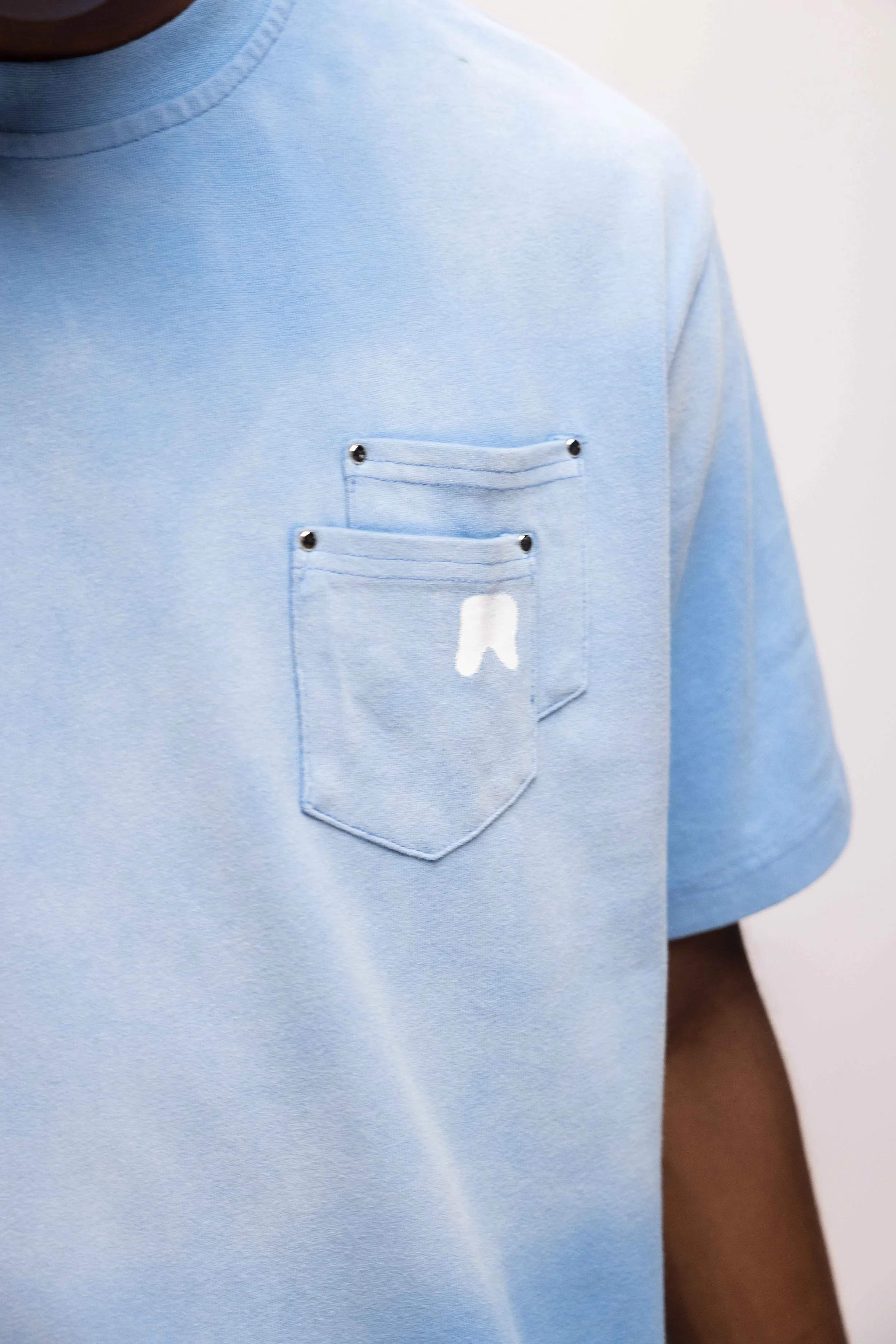 ATELIER OVERSIZED T-SHIRT WASHED BLUE