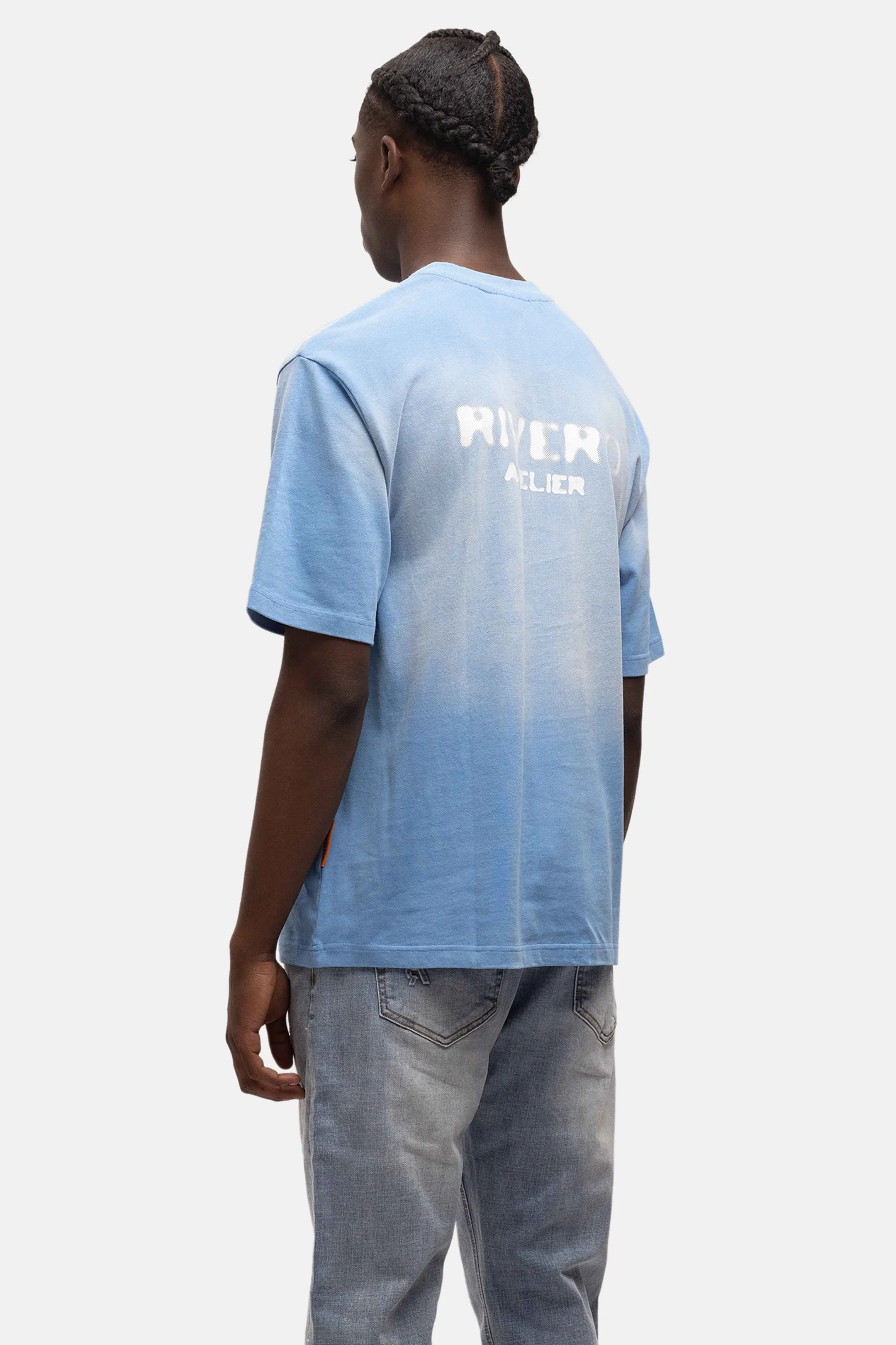 ATELIER OVERSIZED T-SHIRT WASHED BLUE