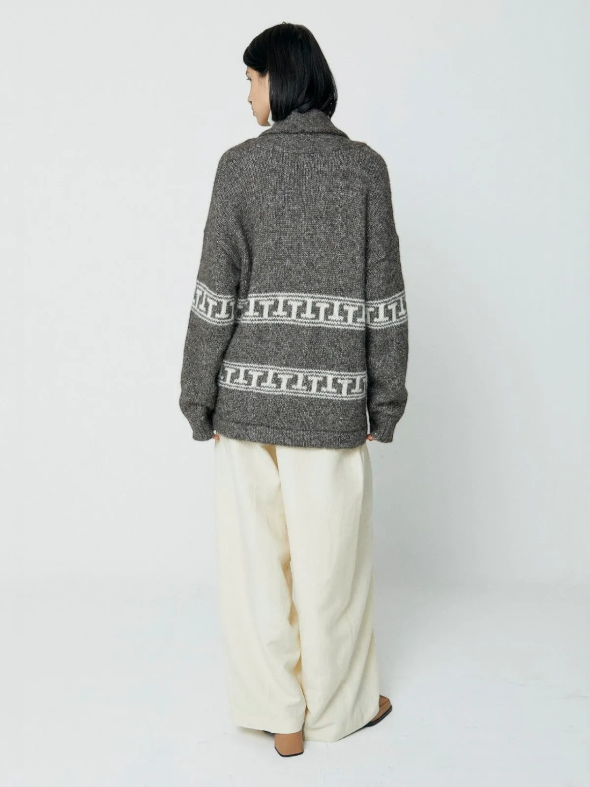 Baba Cardigan | Truffle