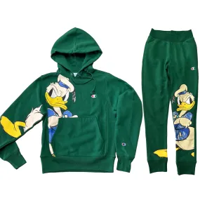 Champion X Disney Donald Duck Wraparound Reverse Weave Hoodie or Sweatpants