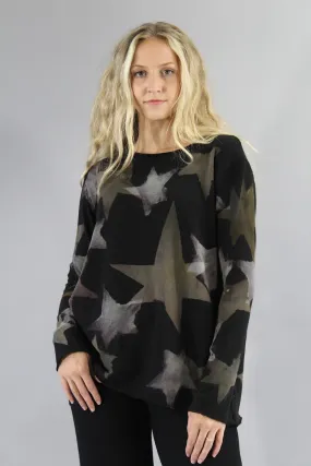 Cozy Sweater - Khaki - Star