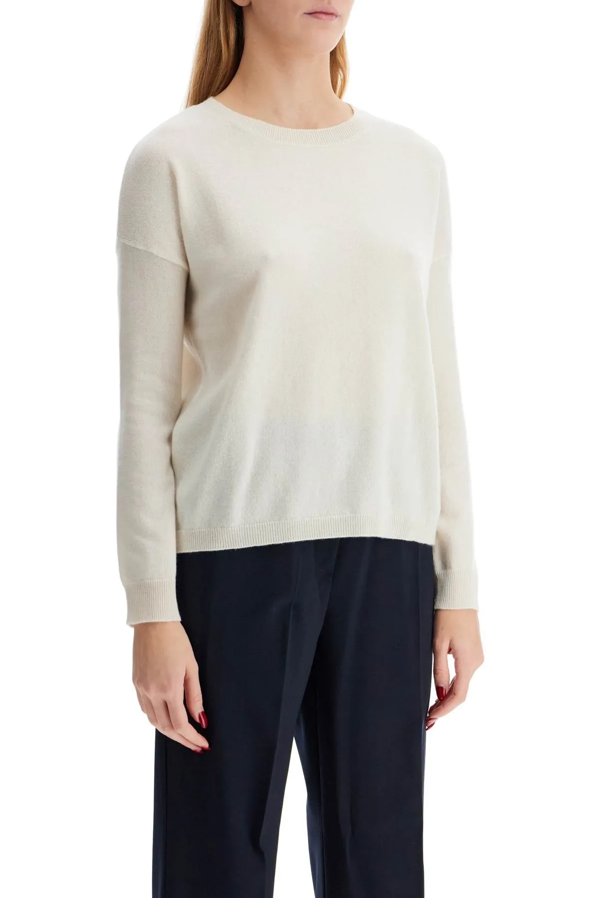dea cashmere crewneck pul 2023092 CREAM