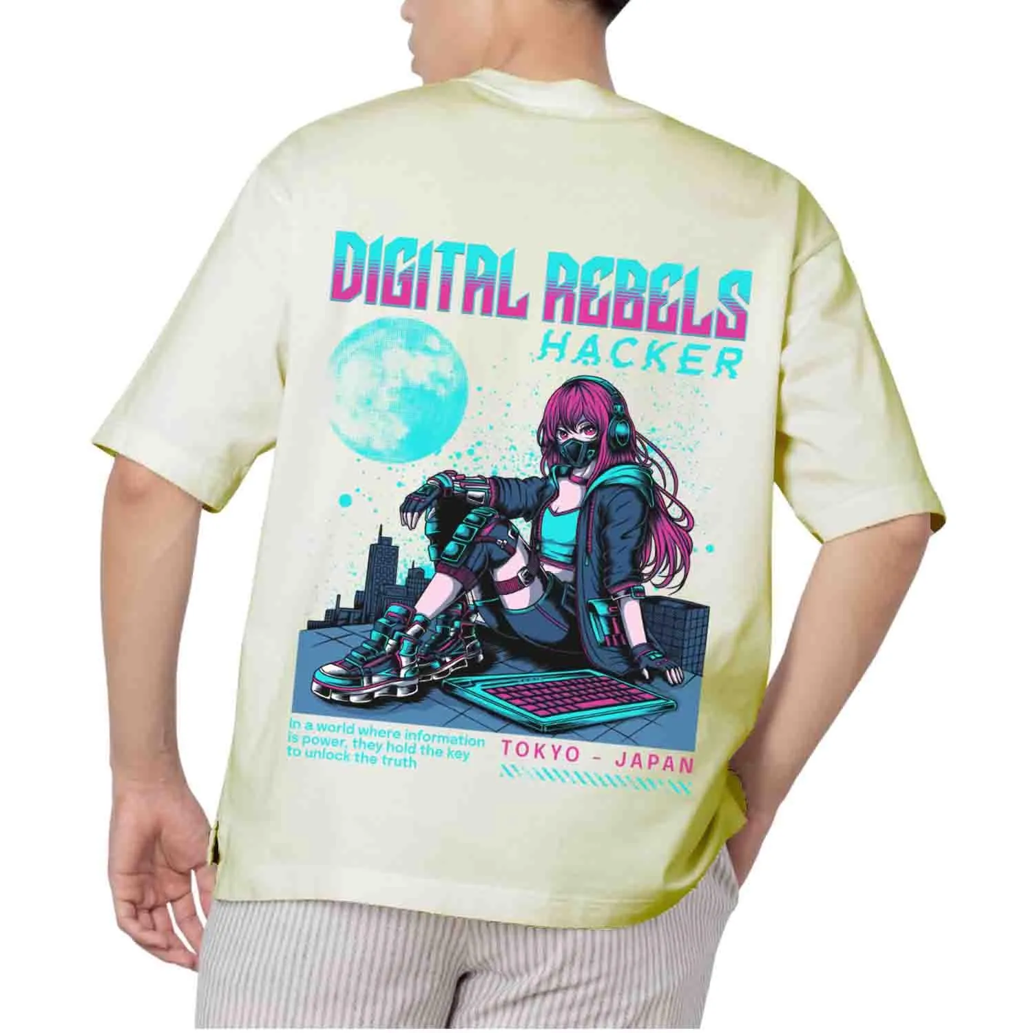 Digital rebels Oversized T-shirt