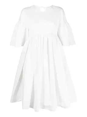 Dress With Bell Shape Sleeve