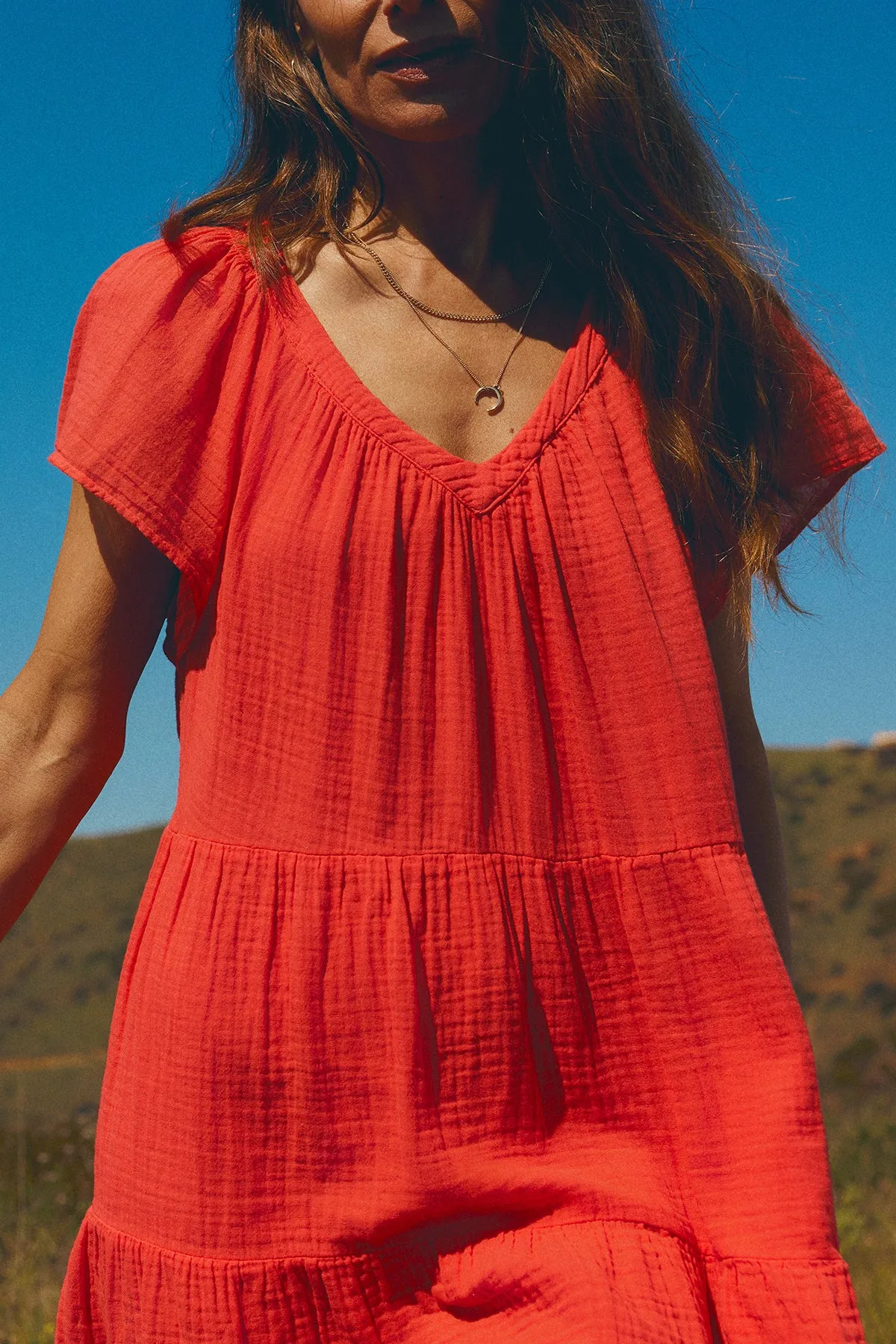 ELEANOR COTTON GAUZE DRESS
