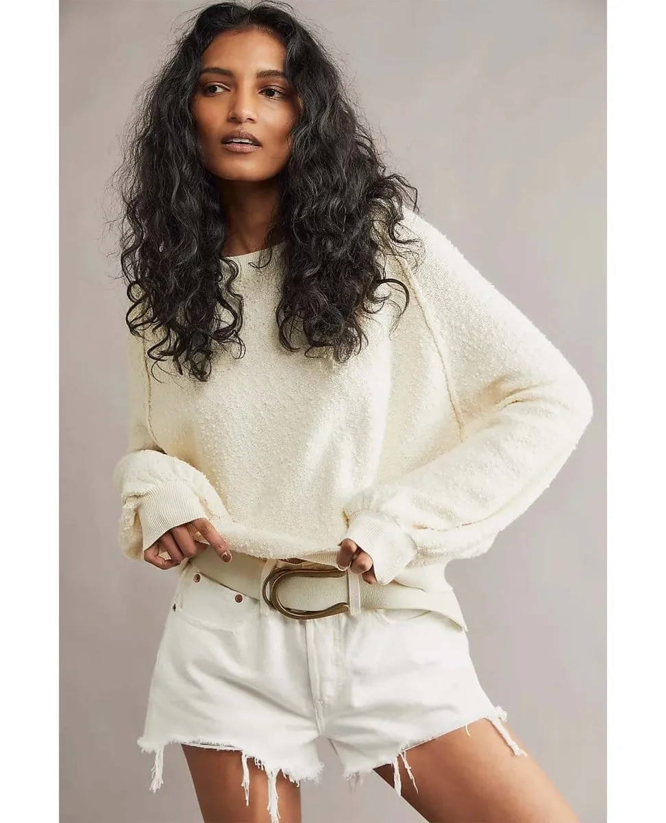 Found My Friend Pullover Cream Bestseller