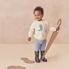 George Pig Oversized Sweatshirt & Leggings Outfit