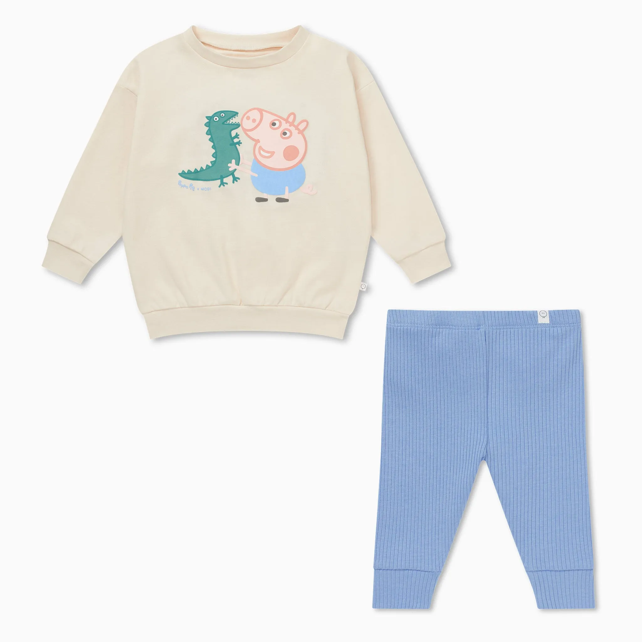 George Pig Oversized Sweatshirt & Leggings Outfit