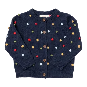 GIRLS MAUDE SWEATER - NAVY