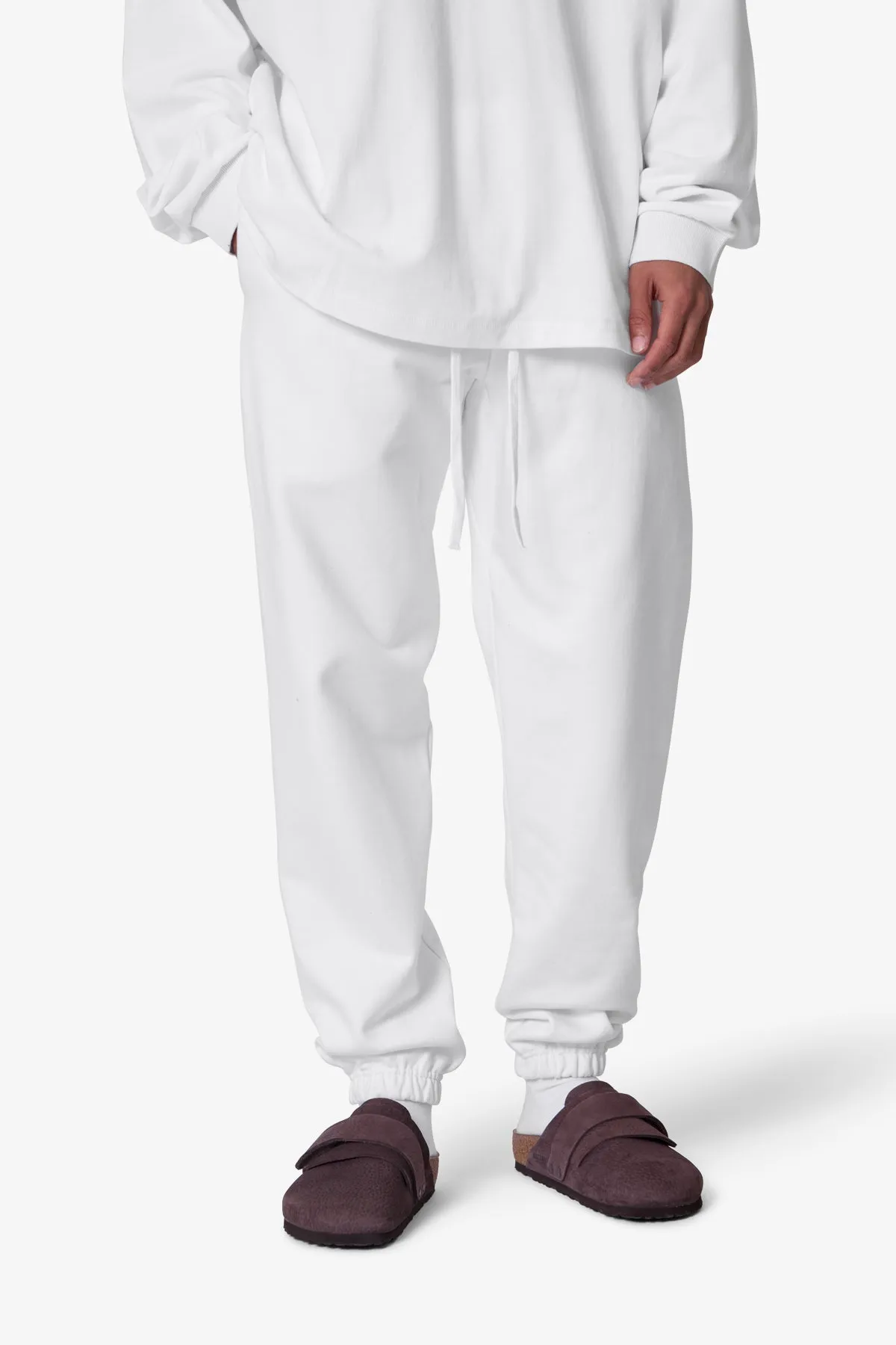 Heavy Every Day Sweatpants - White