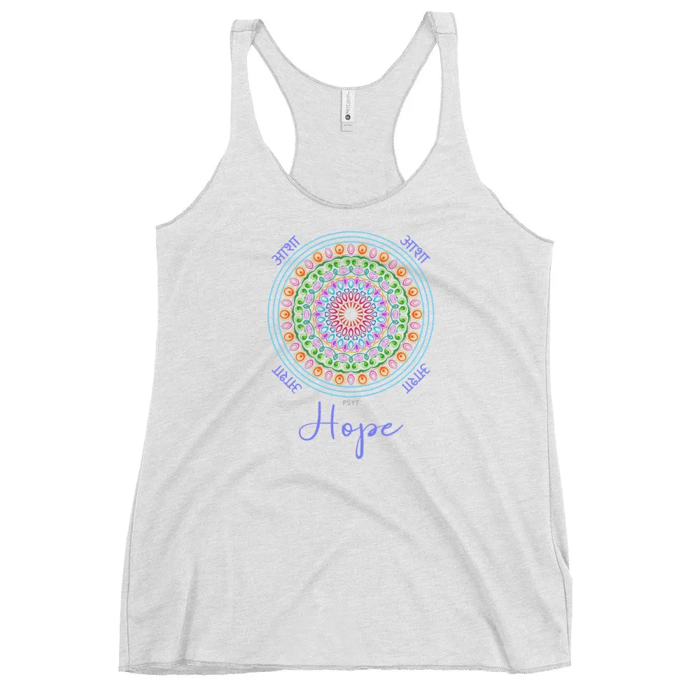 Hope Inspiration Mandala Tank Top