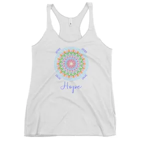 Hope Inspiration Mandala Tank Top