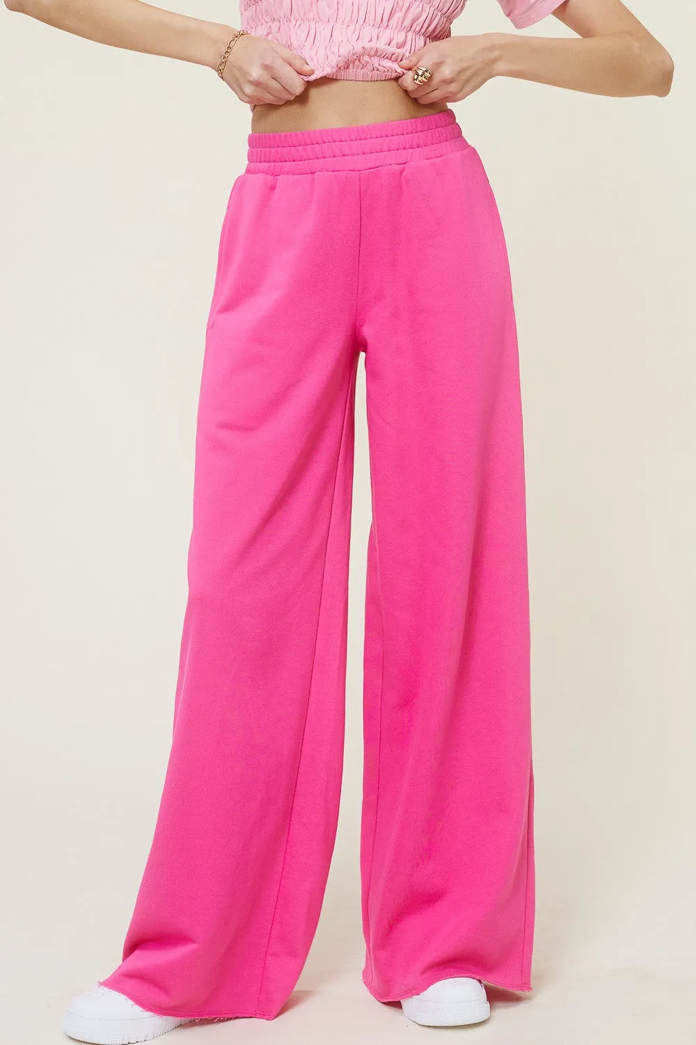 Lazy Days Wideleg Sweatpants
