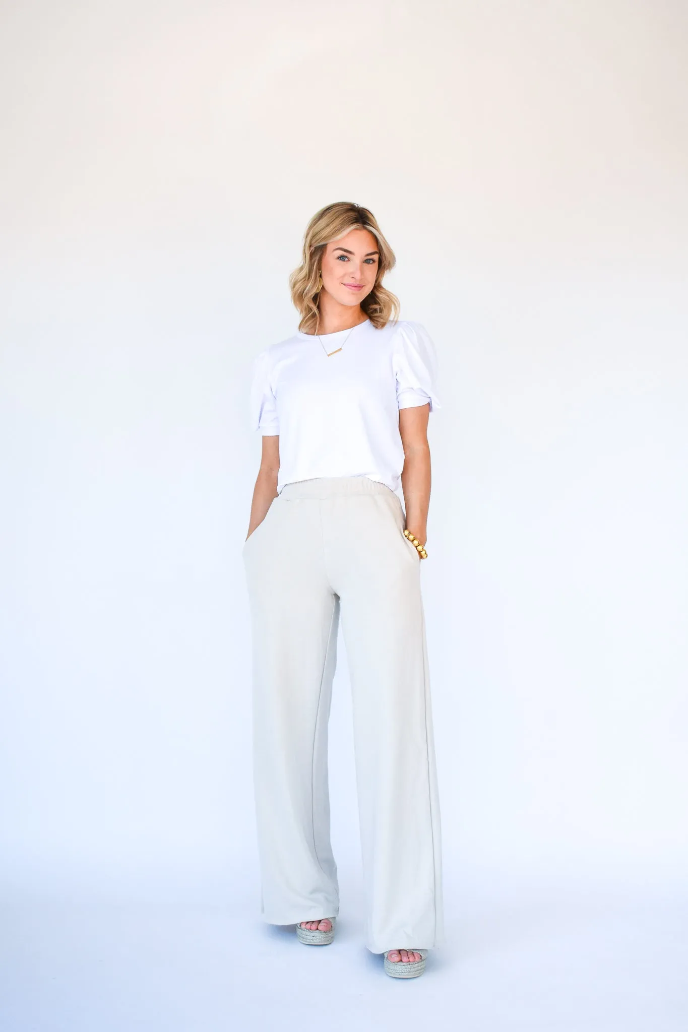 Lazy Days Wideleg Sweatpants