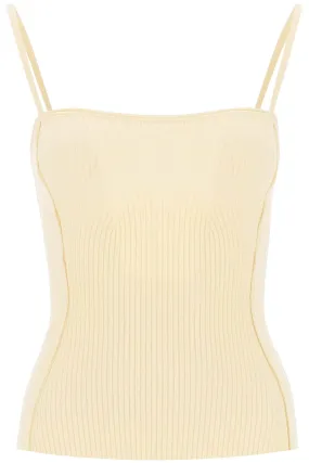 le haut sierra knitted top 241KN354 2355 LIGHT IVORY