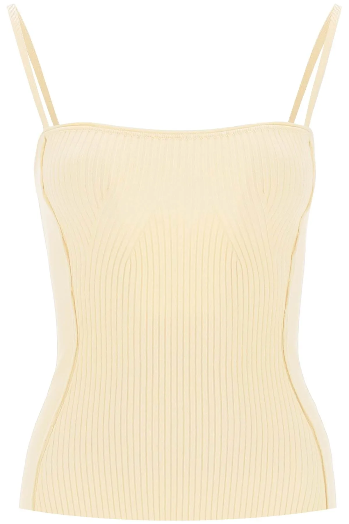 le haut sierra knitted top 241KN354 2355 LIGHT IVORY