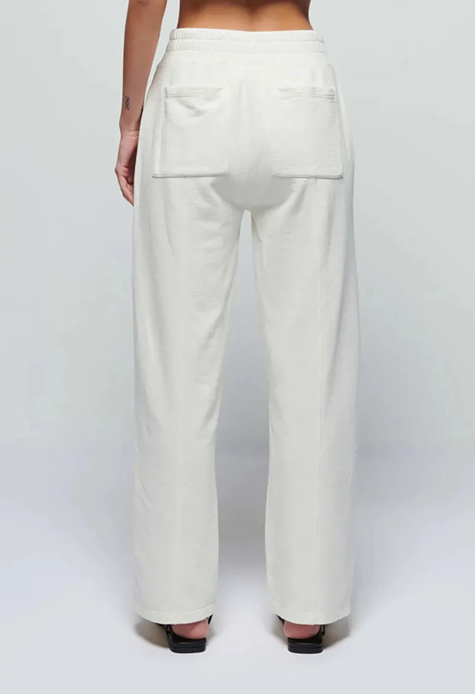 Lincoln Front Slit Knit Pant