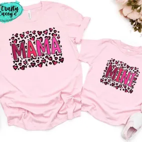 Mama & Mini Valentine's Day  Women's & Youth Unisex T-shirt