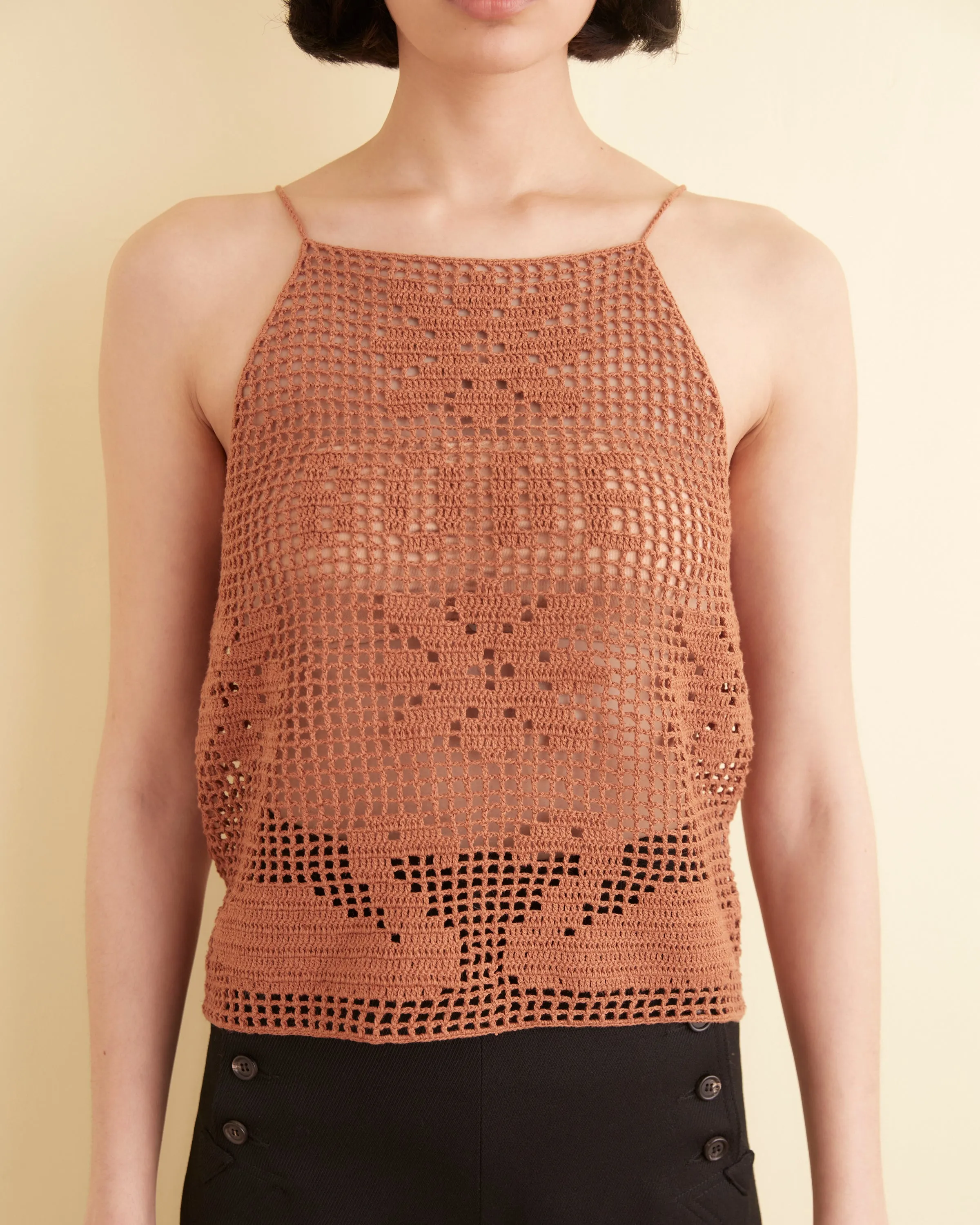 Mansfield Tank - Brown
