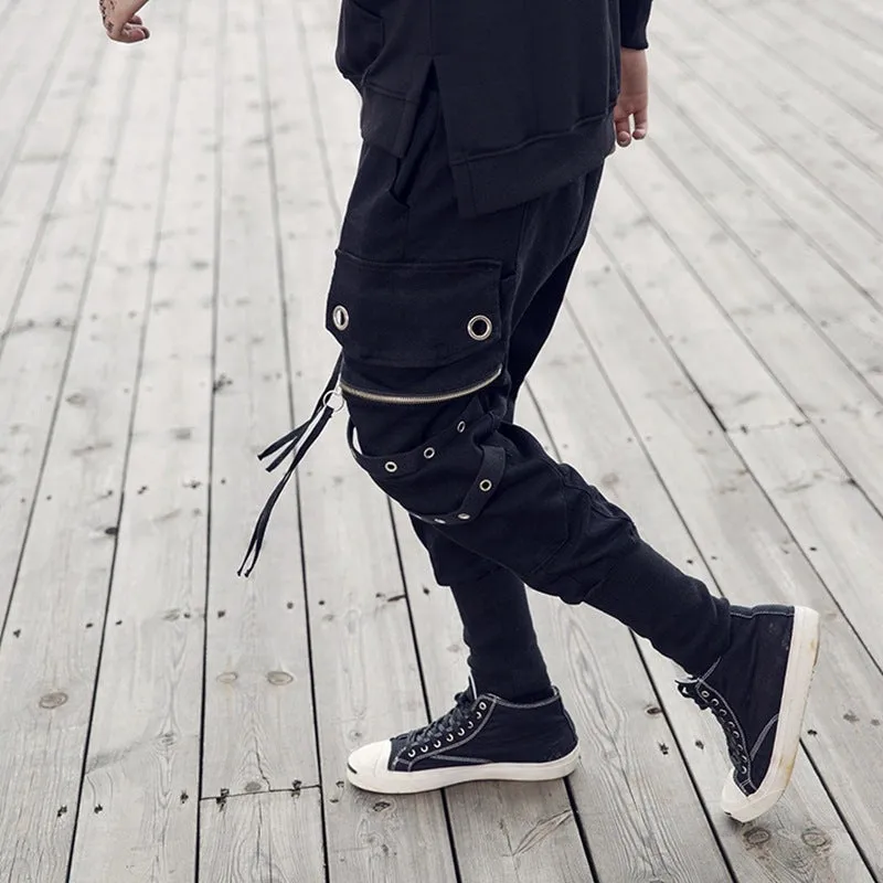 Men's Hip Hop Loose Legged Slim Fit Sweatpants