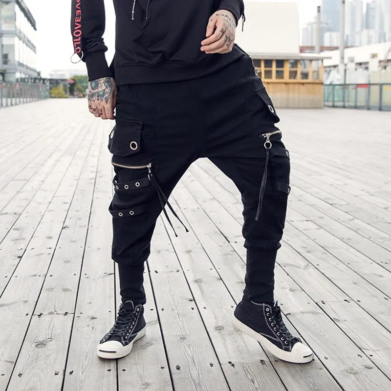 Men's Hip Hop Loose Legged Slim Fit Sweatpants
