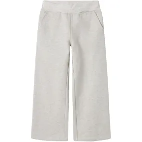 Name It Light Grey Melange Sija Wide Sweatpants