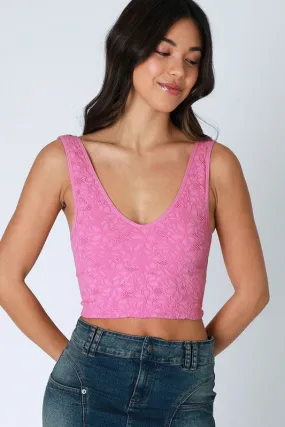 NikiBiki Lace Vneck Tank Top