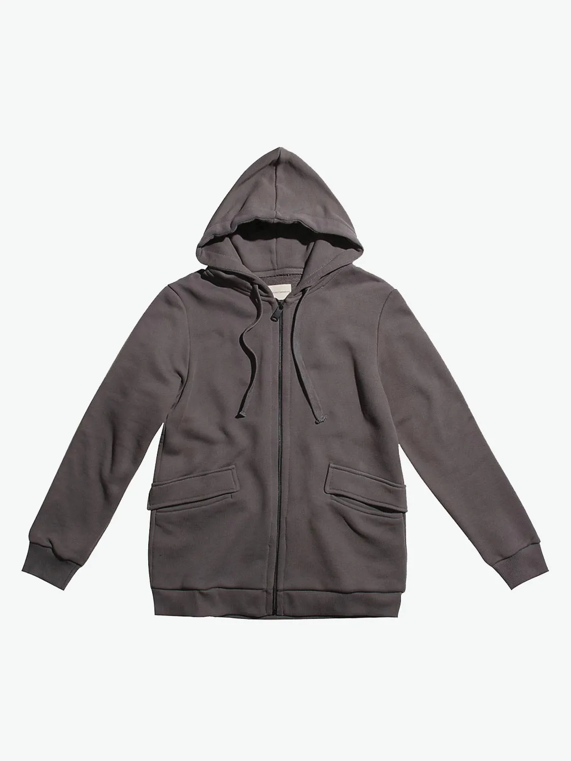 Organic Cotton-Jersey Hoodie Moonrock Grey