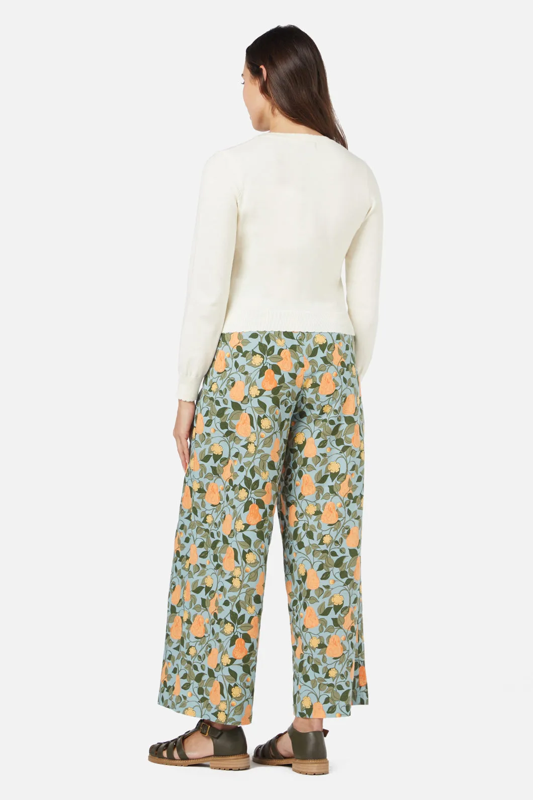 Pear Embroidered Cardi