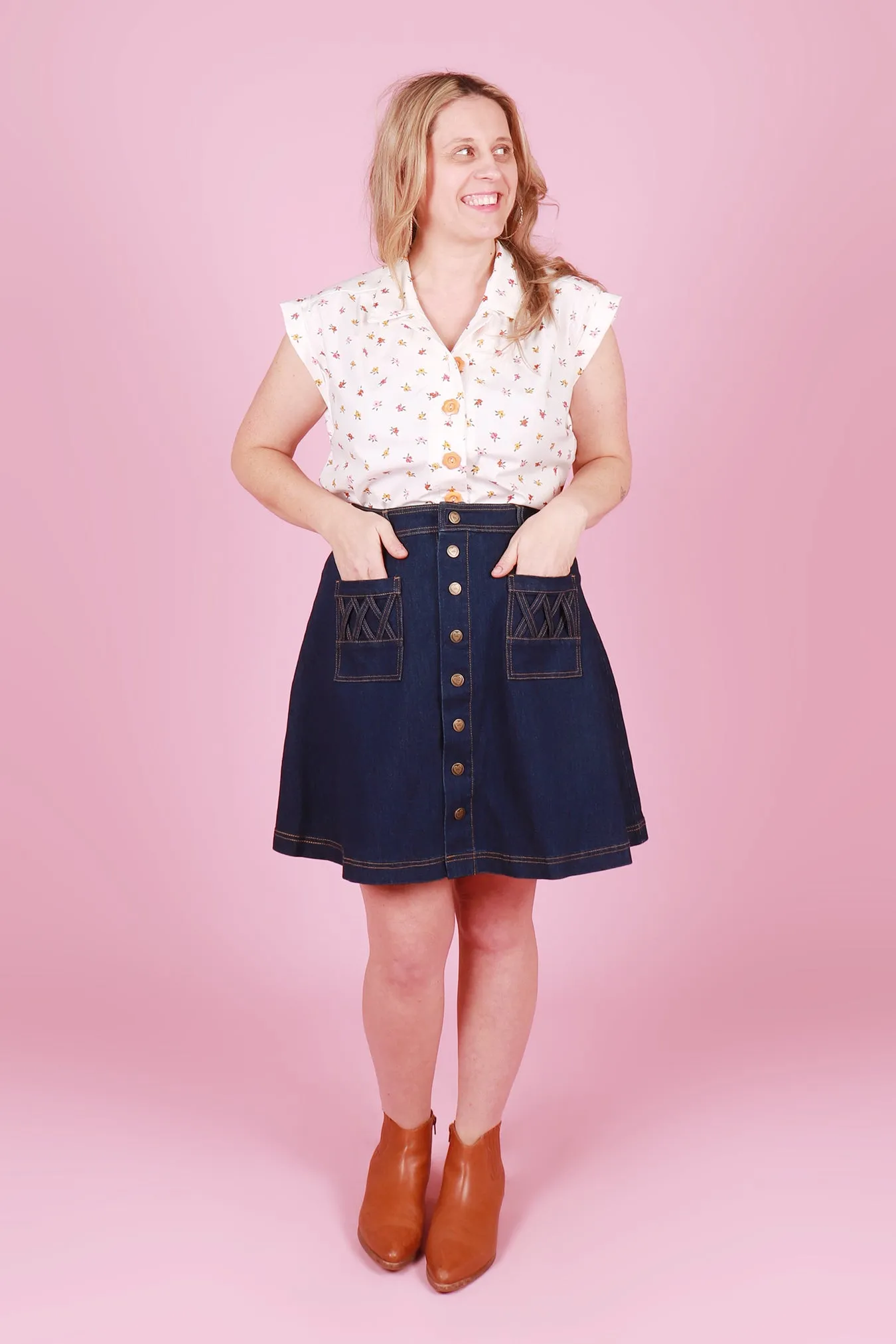 Peggy Skirt Denim Forever