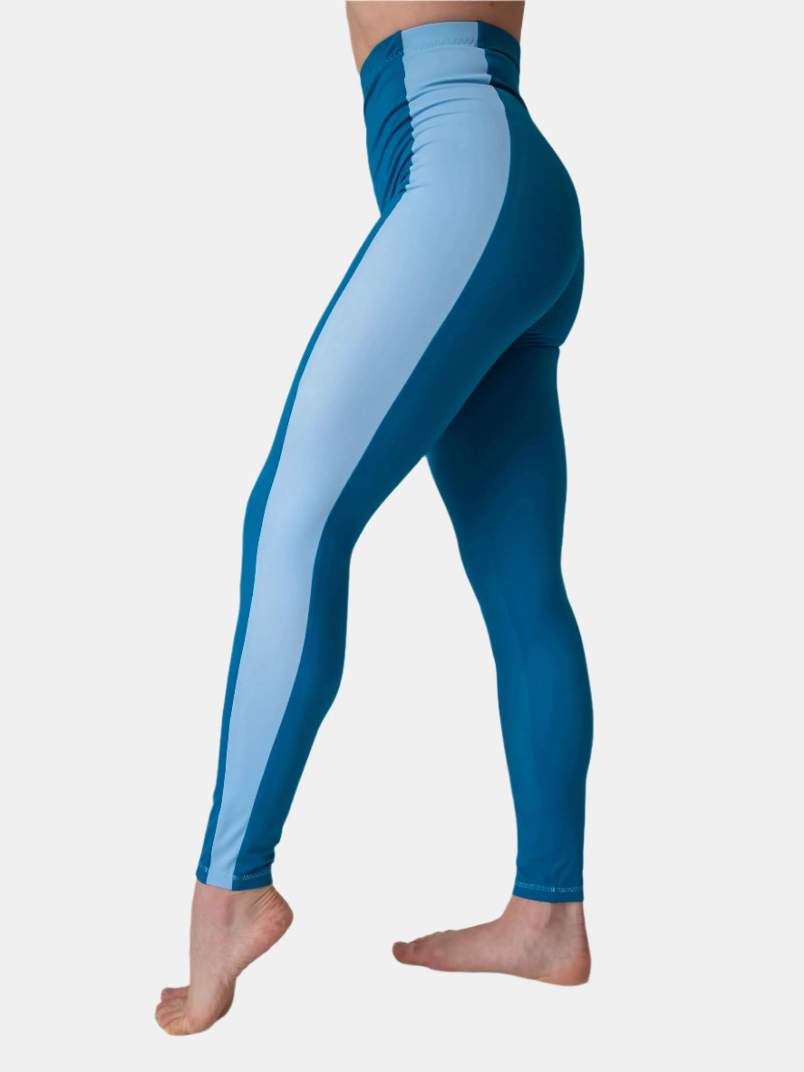 Petrol Full Length Leggings Maia