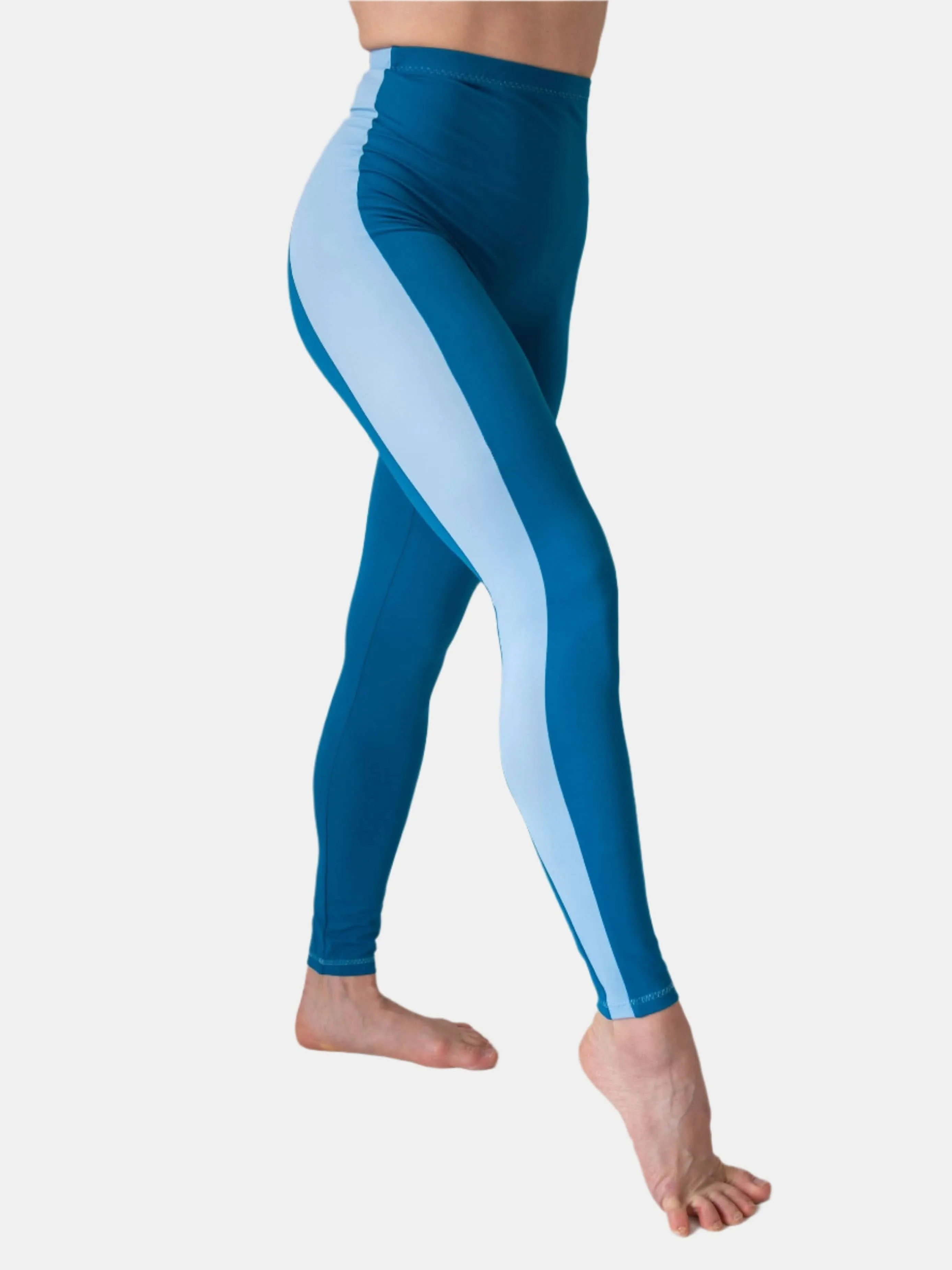 Petrol Full Length Leggings Maia