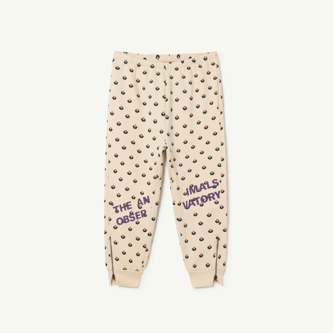 Pink Flowers Panther Kids  Pants