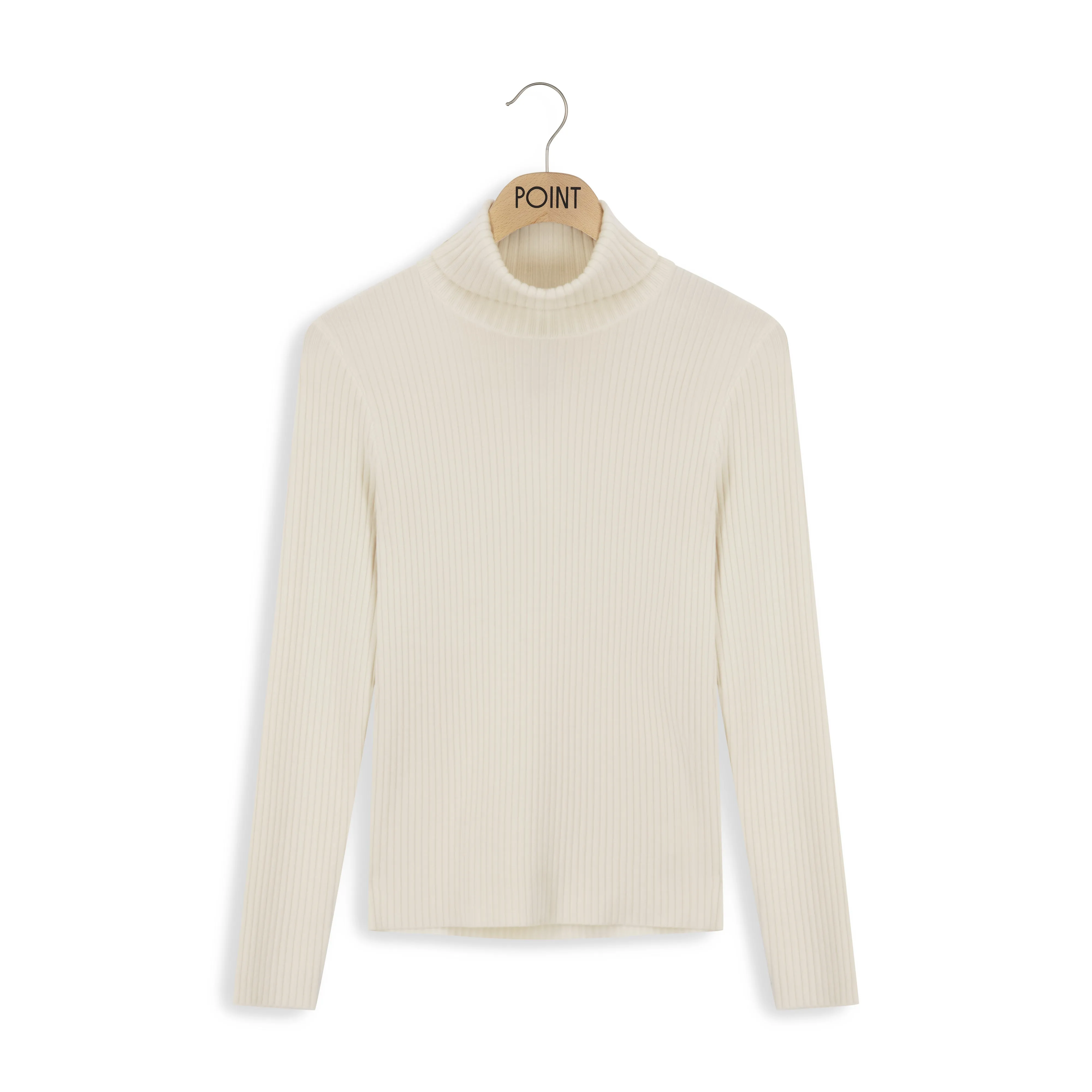 point ls rib turtleneck