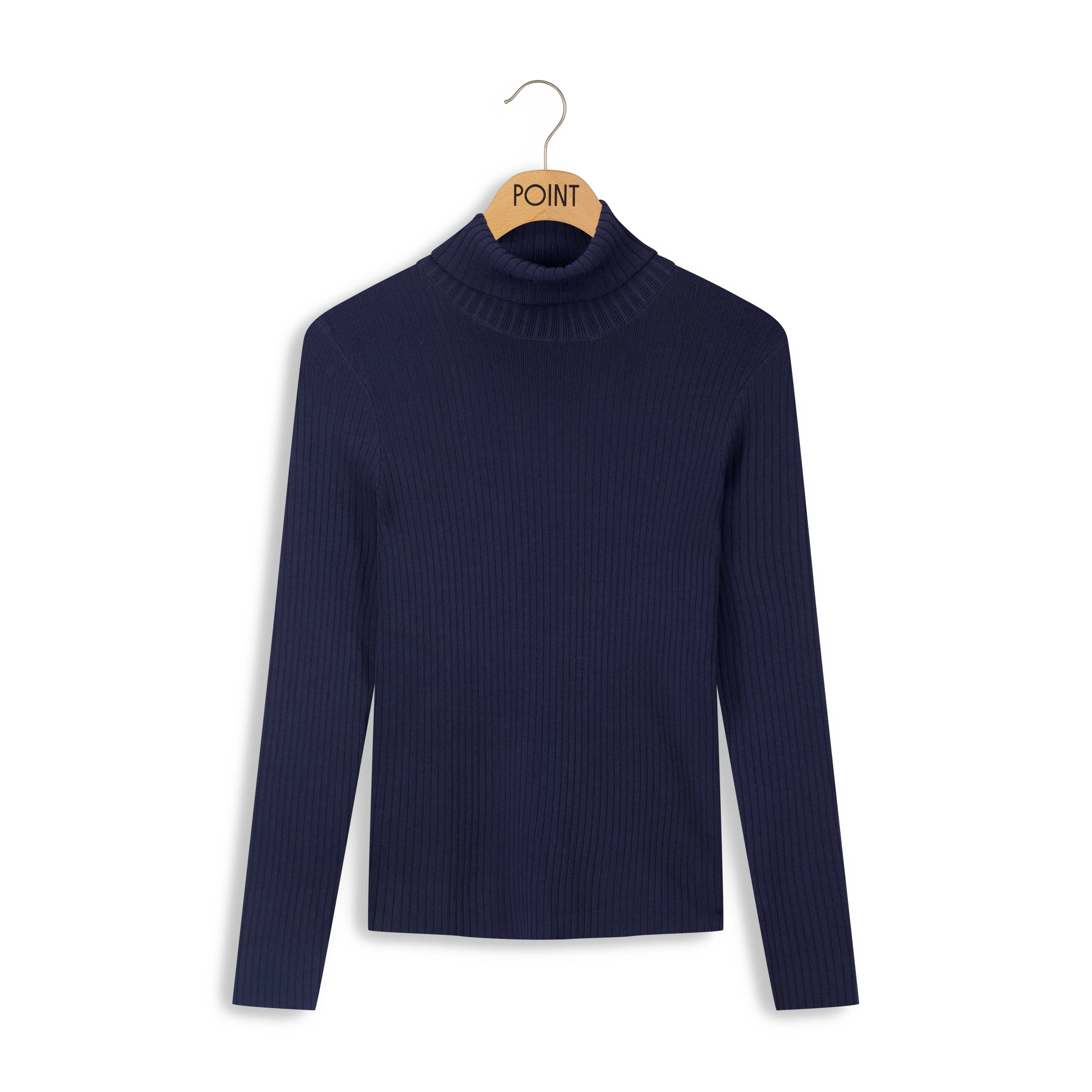 point ls rib turtleneck