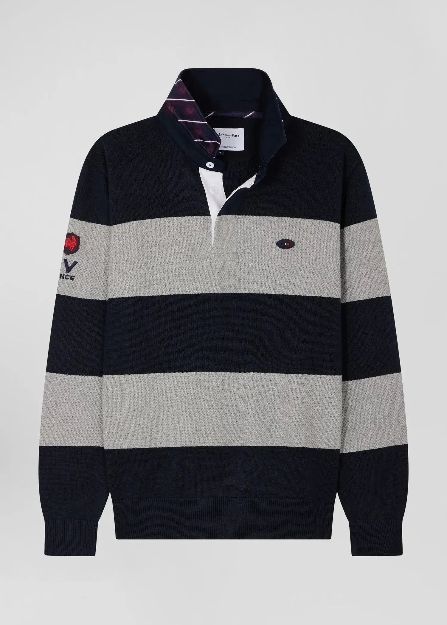Pull Eden Park gris en laine